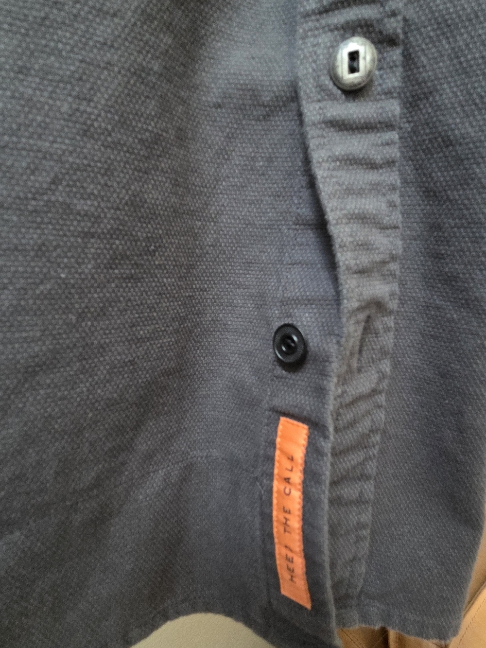 Howler Brothers Men's Novato Antique Black Button-Down Workshirt - Picture 6 of 7